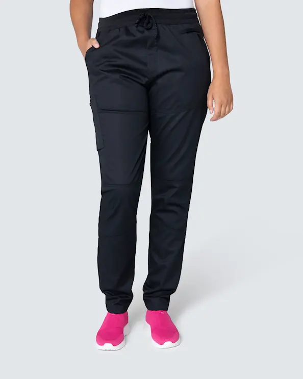 Nybo New Nordic Pull-on Mustat Työhousut Unisex