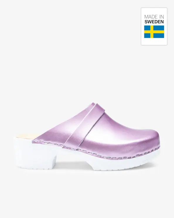Beez Traditionell Työkengät Pinkki metalli/Valkoinen