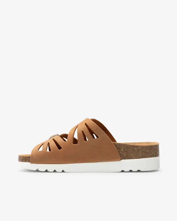 Scholl Ystad Sandal Lysebrun