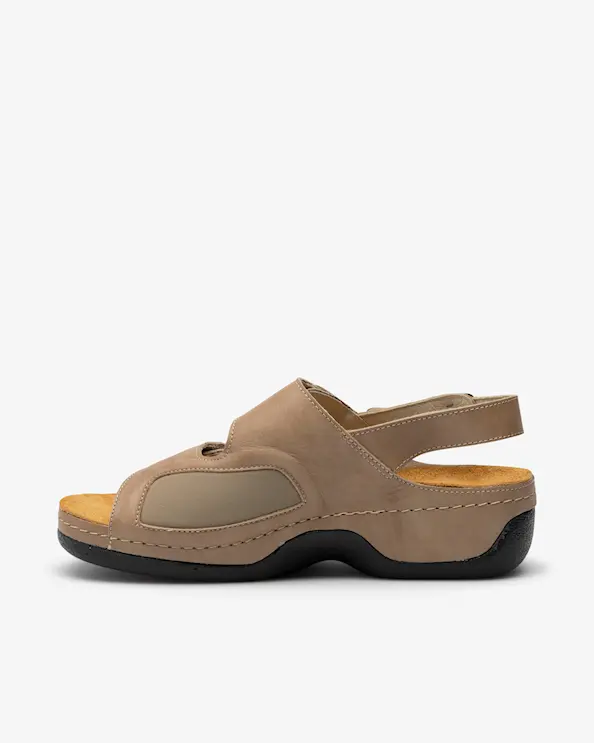 Embla 2215 Damesandaler Ergoflex Beige