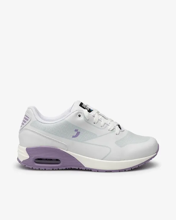 Safety Jogger Ela Slip-on ESD Sneaker Vit/Lila
