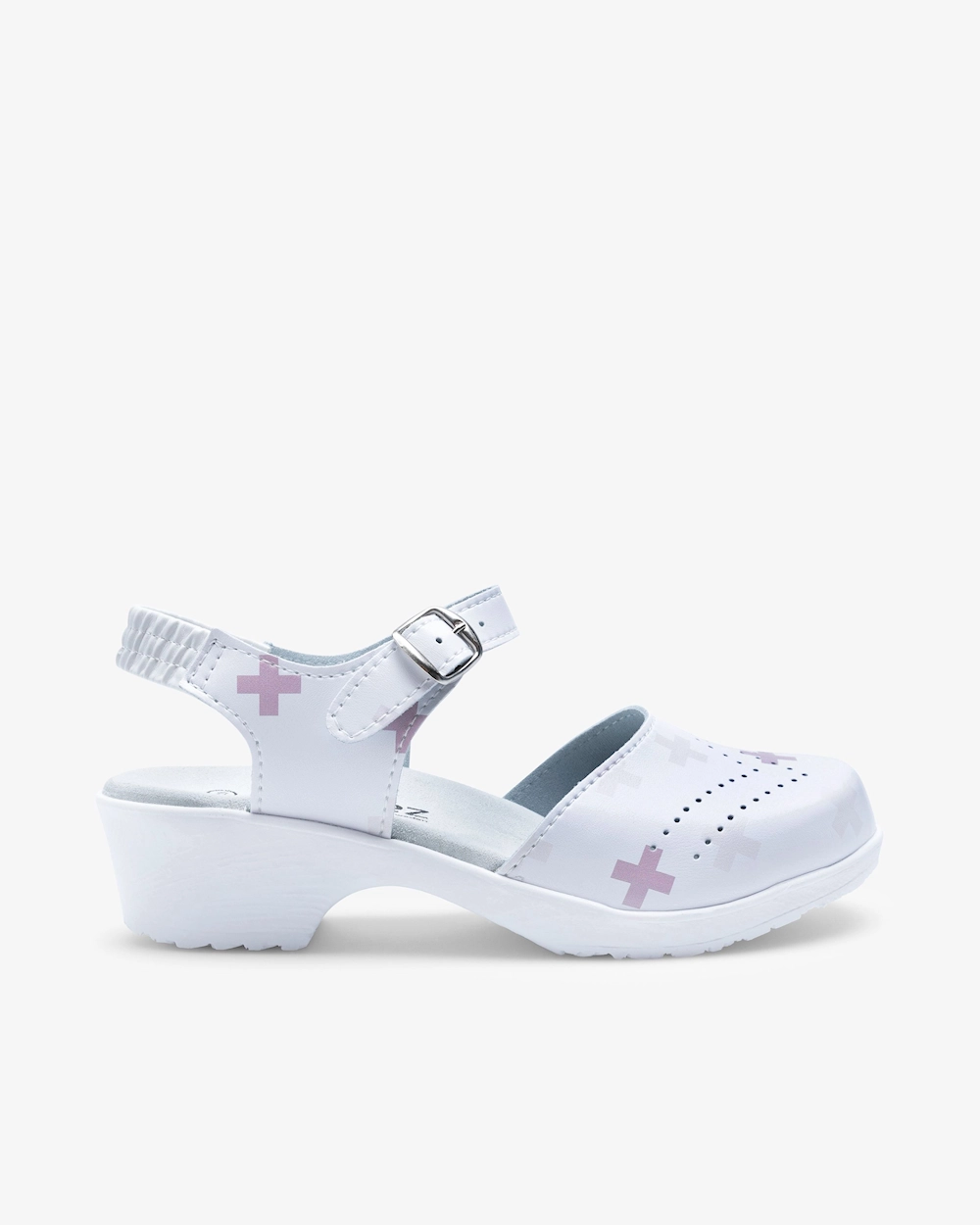 Beez Tidlös Arbetssko Medical Dusty Pink