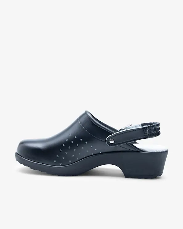 Beez Klassisk Matt Black/Black Arbeidssko