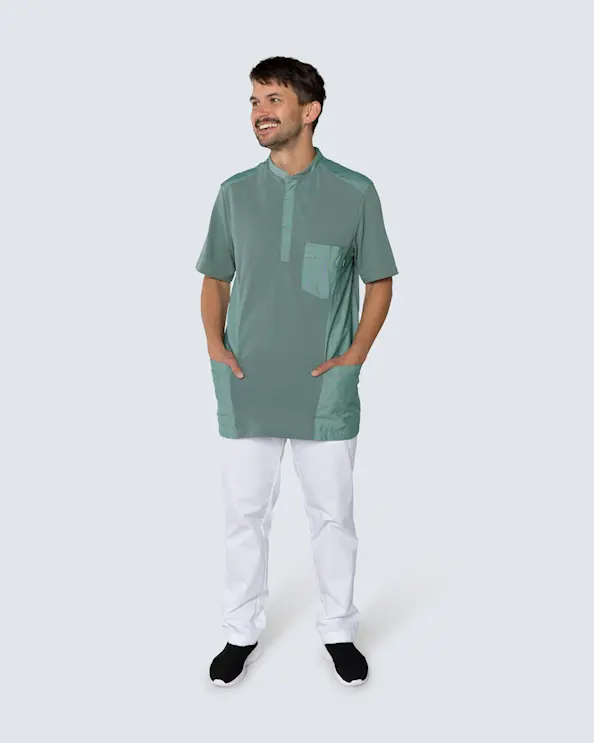 Kentaur Herr Pique polo shirt Grön