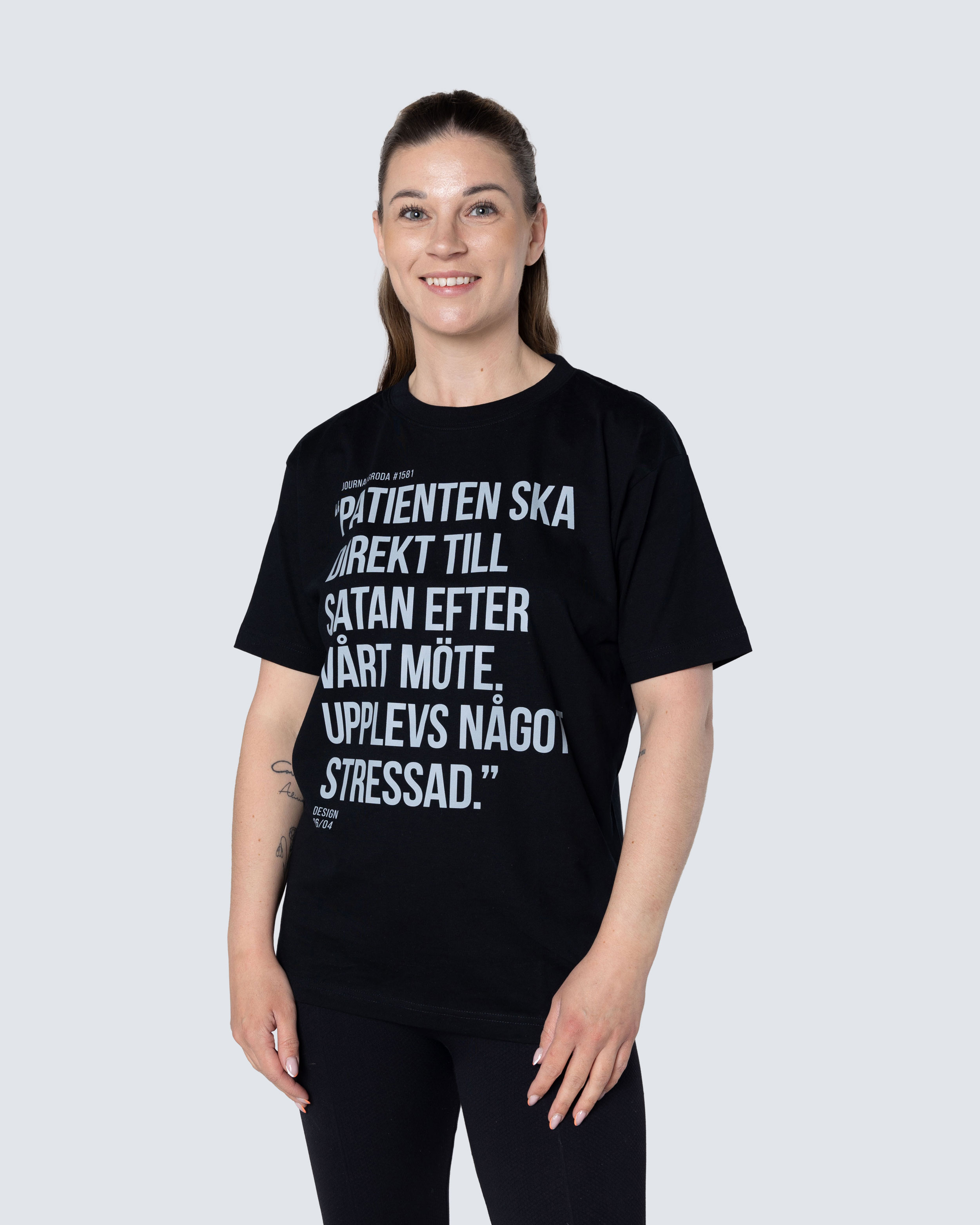 Journalgrodor T-shirt #1 Svart