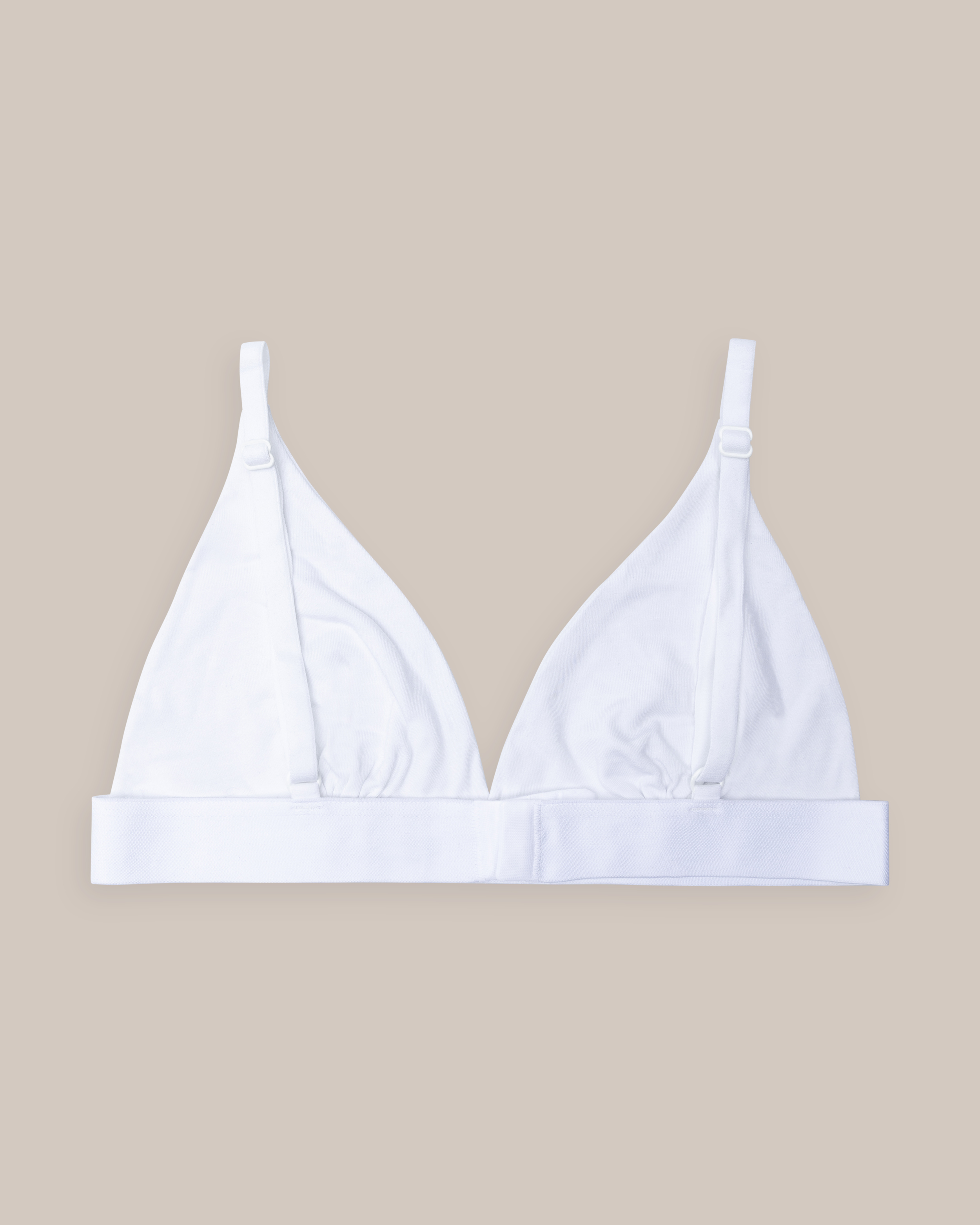 Triangel-BH Ellen Bambu Vit