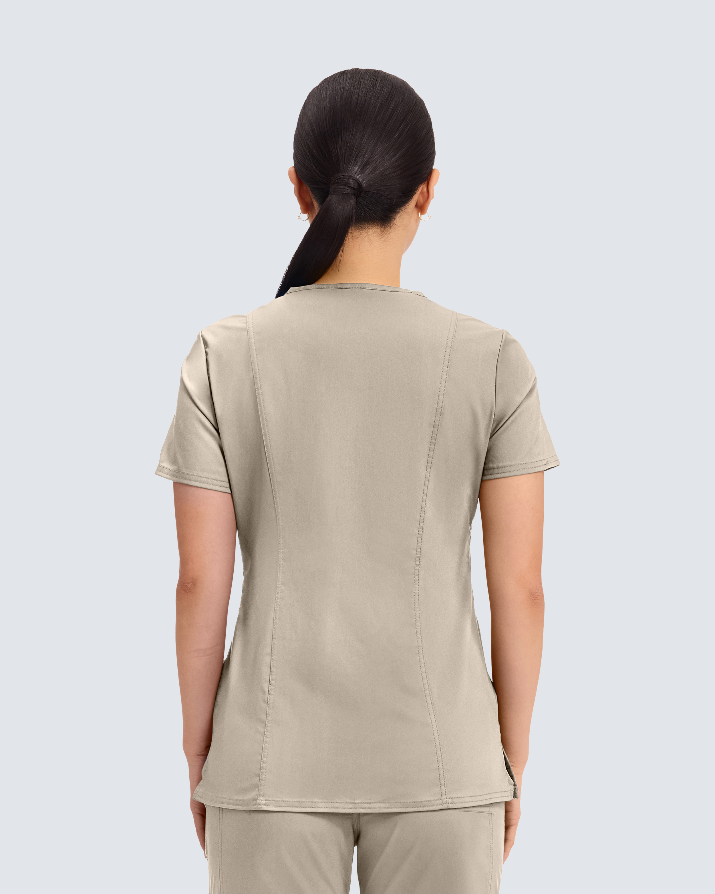 Cherokee Revolution Mock Wrap Top WWE610 Khaki