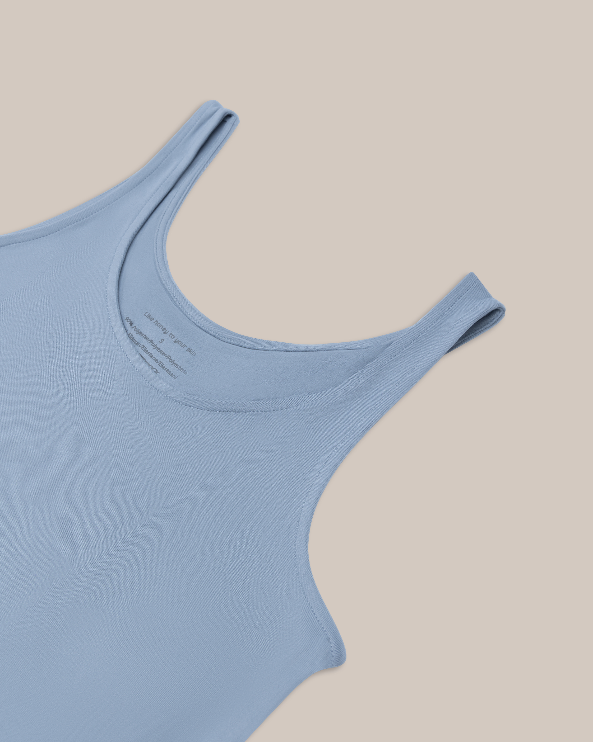 Beez Singlet Blå 3-pakning