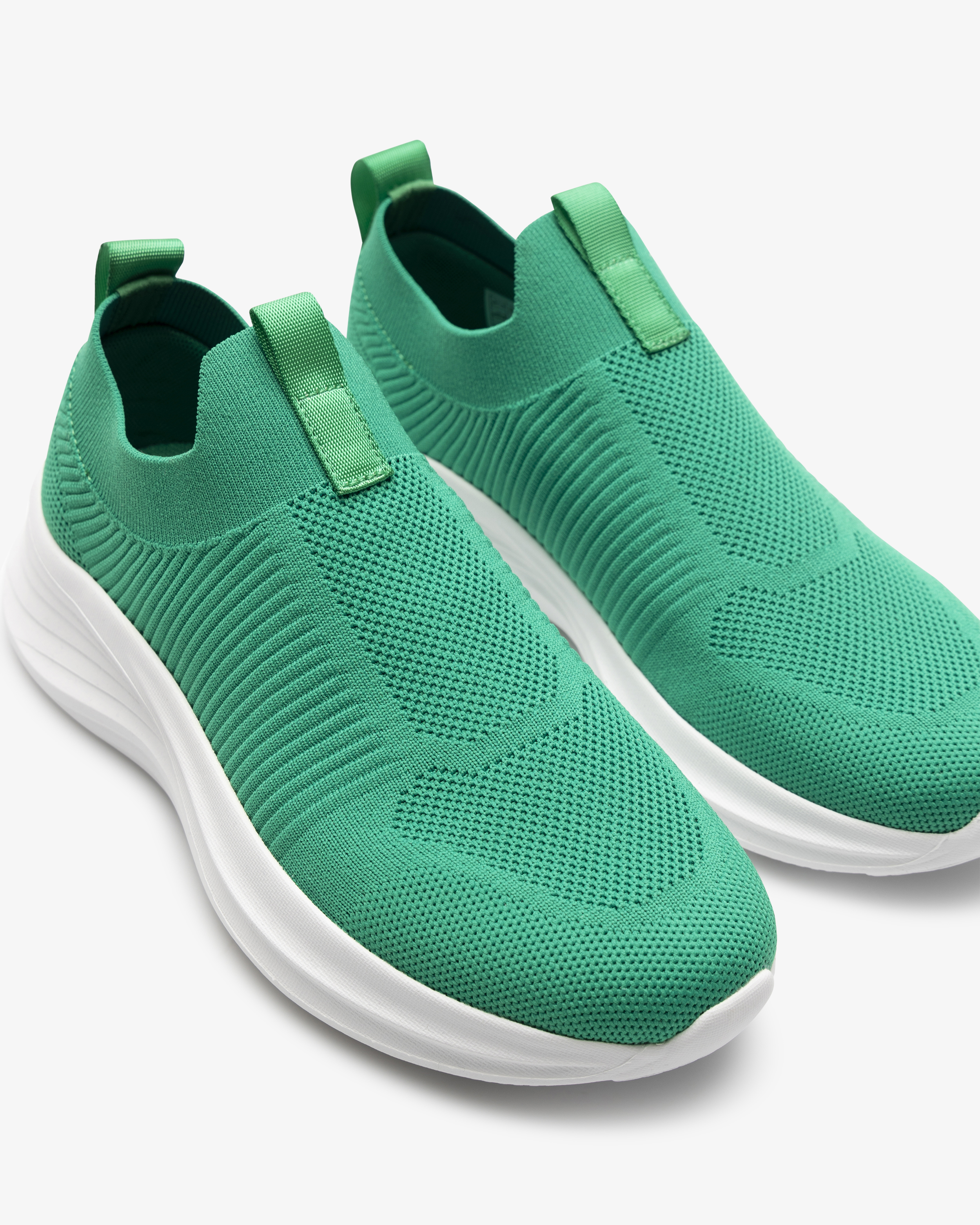 Beez Remedy Slip-on Sneaker Äppelgrön