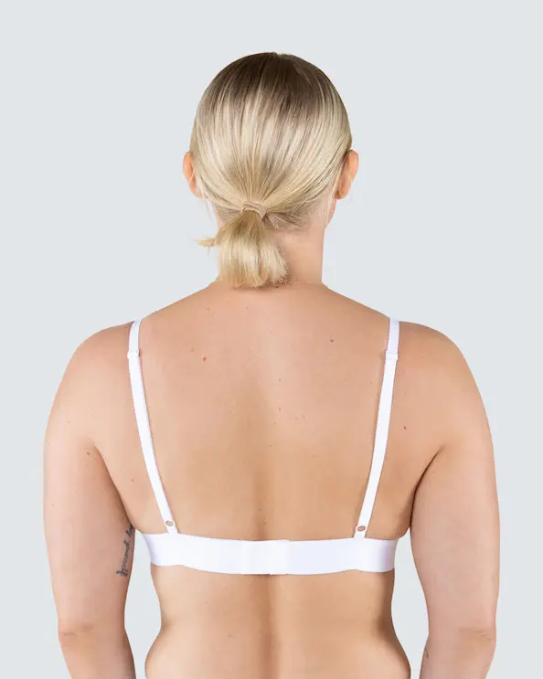 Triangel-BH Ellen Bambu Vit