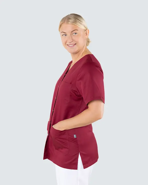 Nybo Charisma Premium Viininpunainen Tunika Tencel Naisten