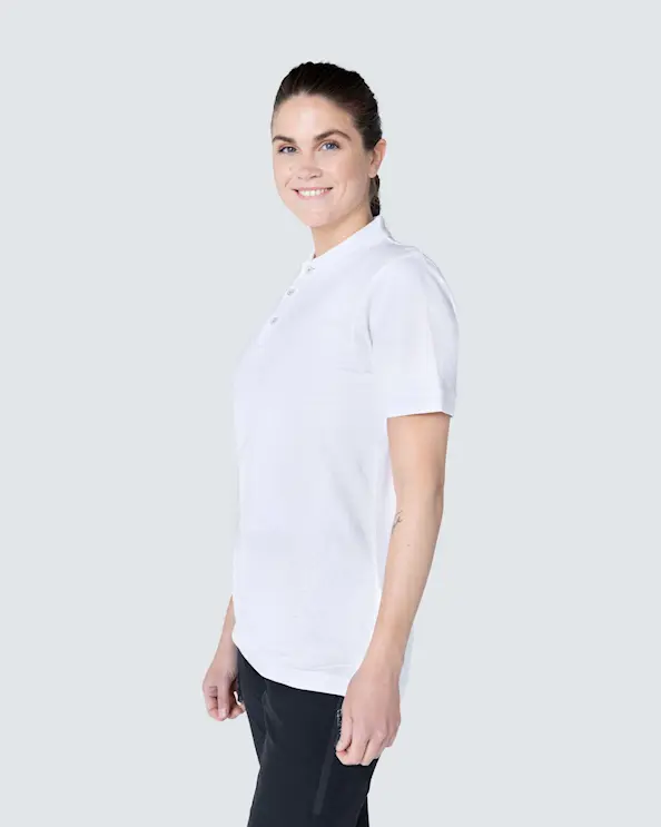 South West Morris Piké Unisex Hvit