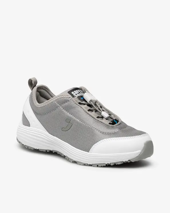 Safety Jogger Maud Slip-on Sneaker Bred Ljusgrå