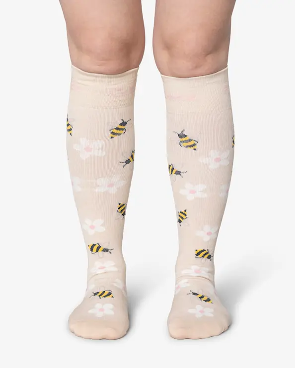 Beez Støttestrømpe Sofie Beige