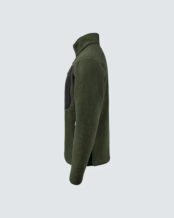Texstar Pile Fleece-takki Miehet  Vihreä