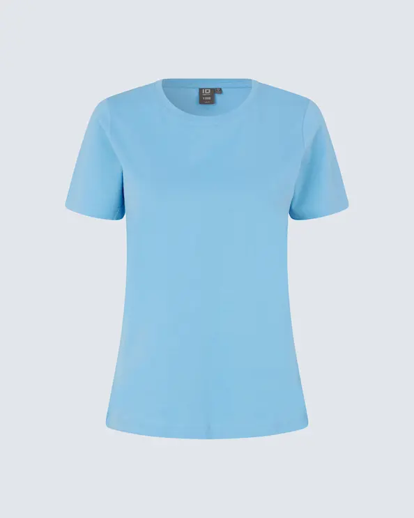 ID Identity t-shirt T-TIME til dame Lyseblå