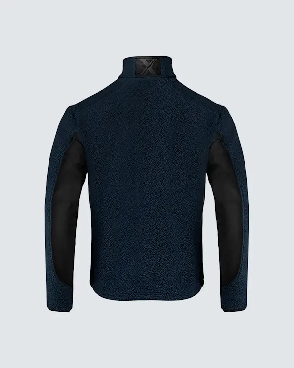 Texstar Pile Fleece-jakke for menn Marin