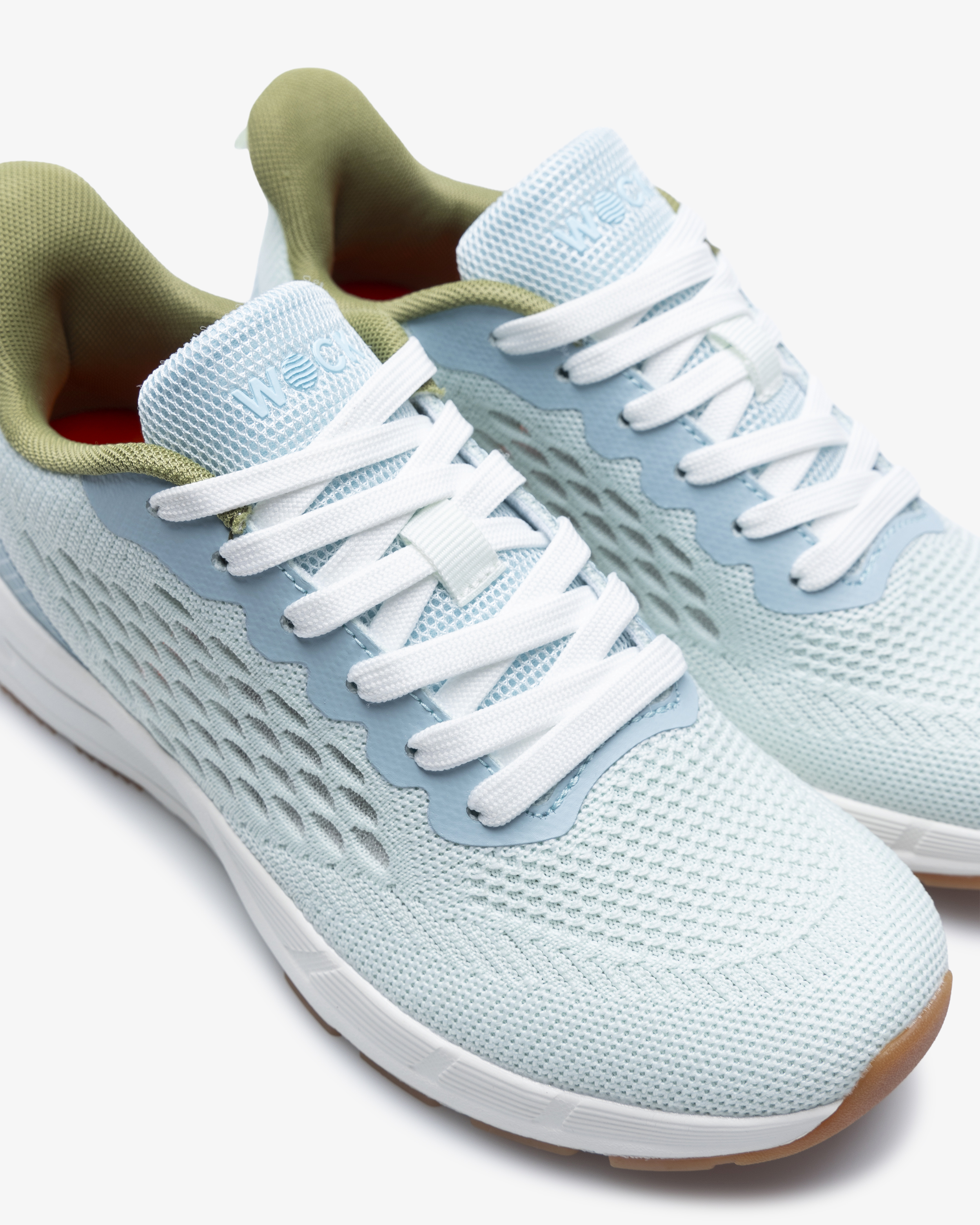 WOCK Breelite Slip-on Sneaker Ljusblå