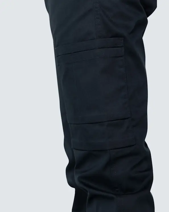 WAW Noa Svart Arbetsbyxa Unisex
