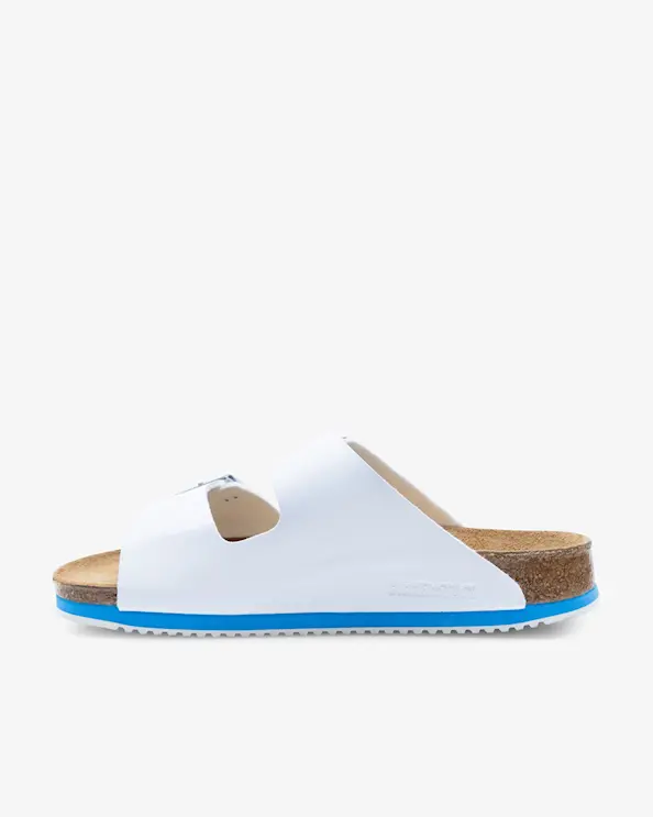 Birkenstock Professional Arizona SL White/Blue Sandal