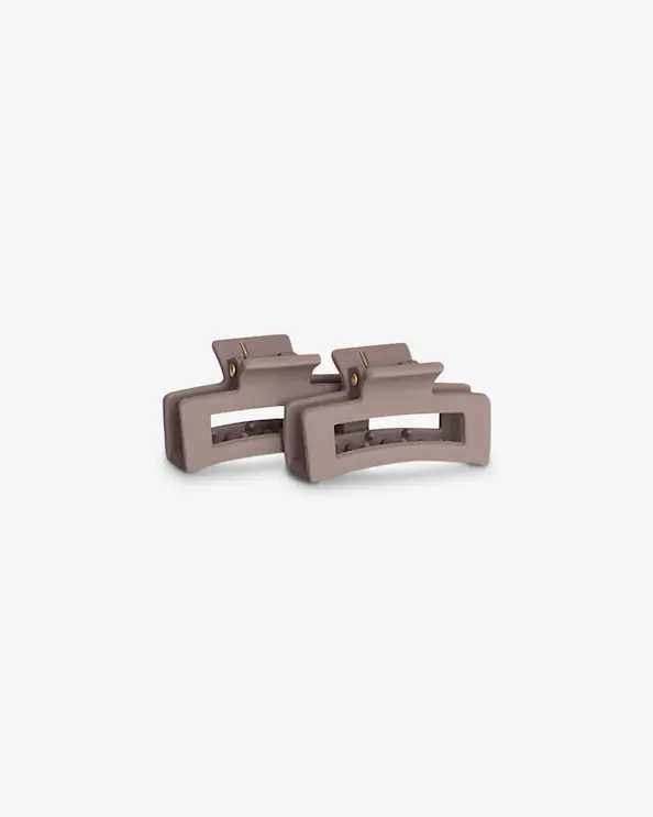 Léonie Hårklämma Mini 2-pack Taupe