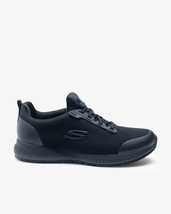 Skechers Squad Slip-on Sneaker Rymlig Svart