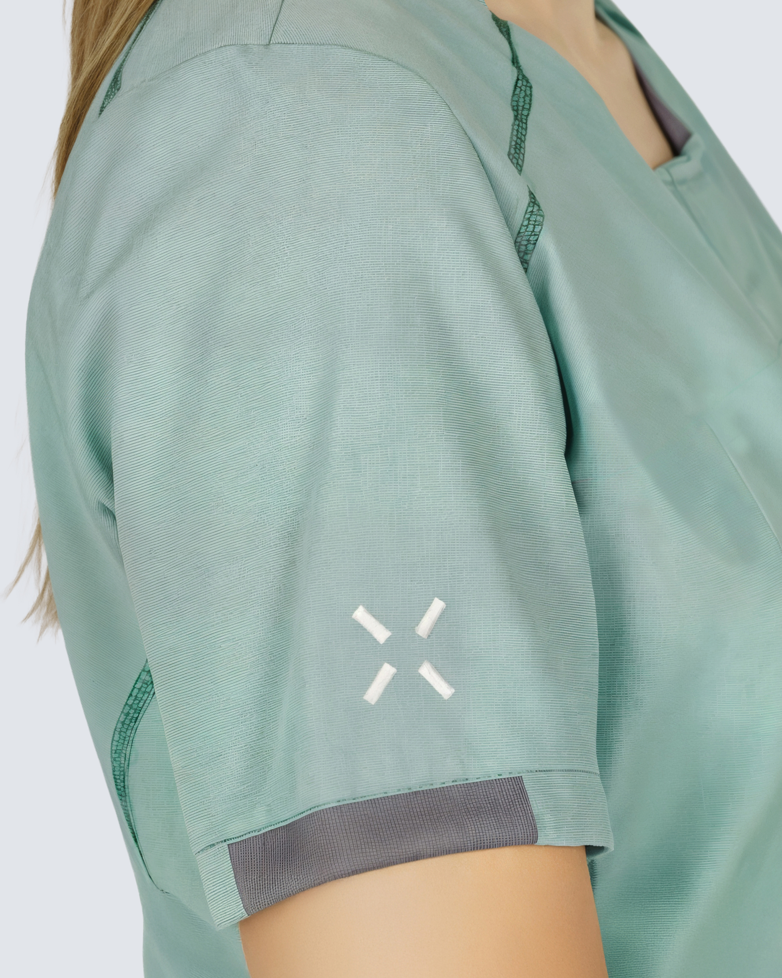 Nybo Sporty Shirt Naisten Vaaleanvihreä