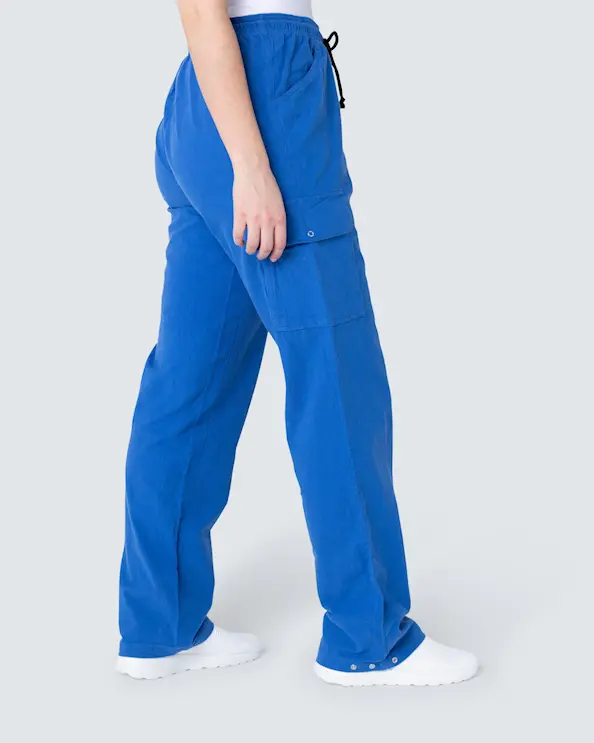 South West Cotton Crincle Cody Sininen Housut Unisex