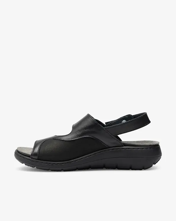 Embla 2204 Ergoflex Sandal Sort