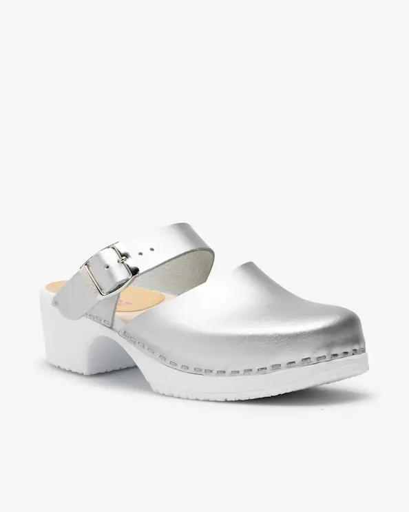 Beez Belle Slip in Arbetssko Silver/Metallic