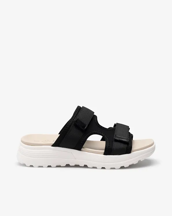 Beez Jolly Slip-in sandaali Musta