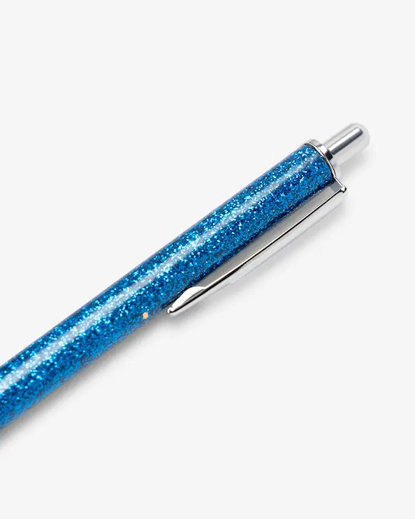 Bläckpenna glitter