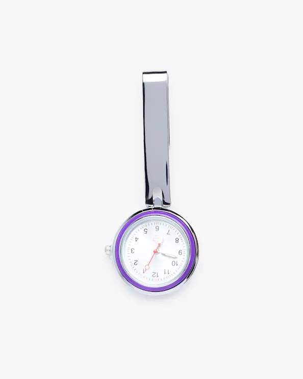Schwesternuhr Classic Minimalistisch Lila