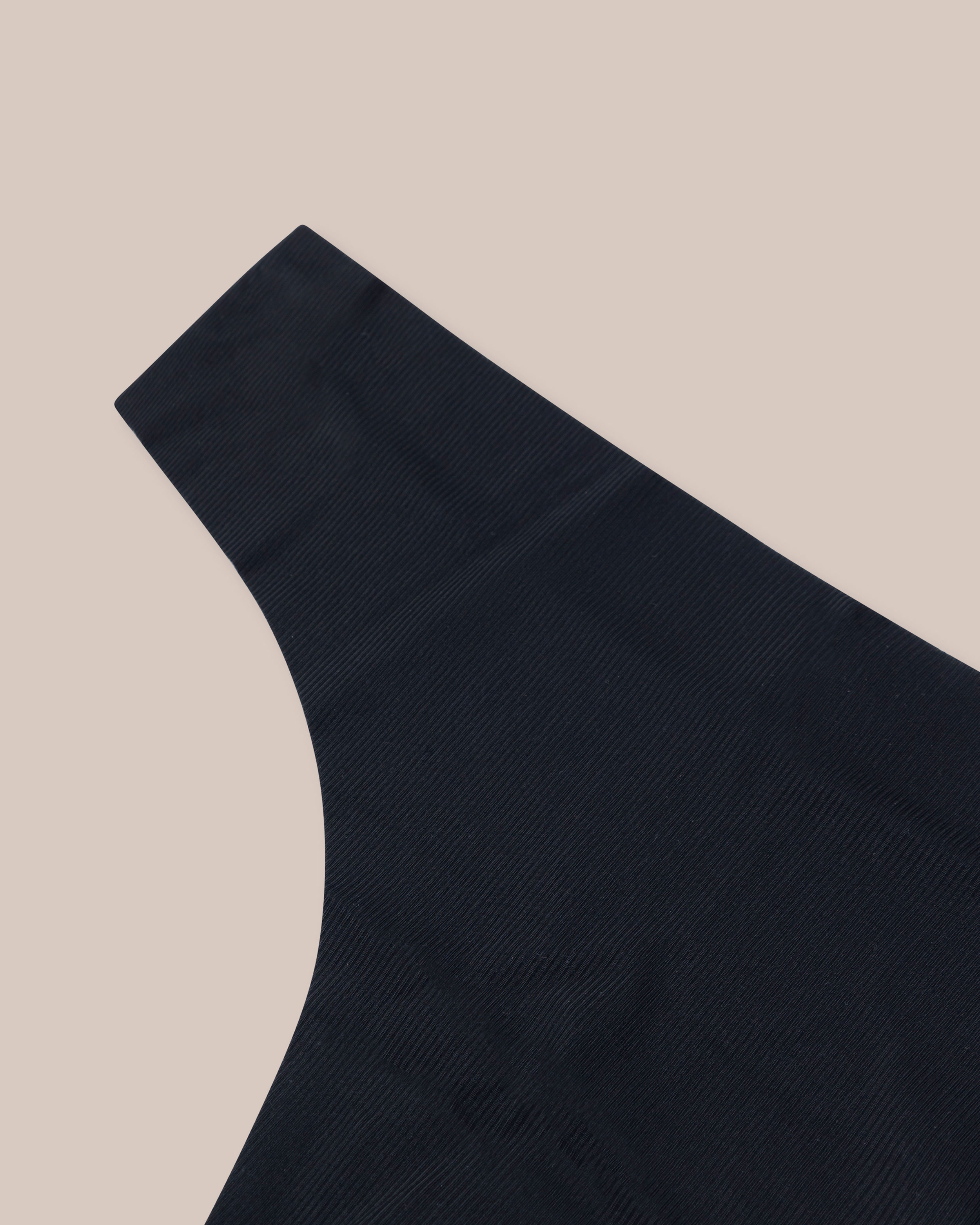 Stringtruse Lasercut Svart 3-pakning