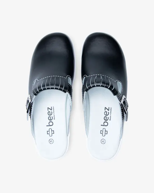 Beez Arbejdssko Retro Black Matt