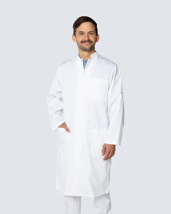 Kentaur legefrakk unisex Hvit