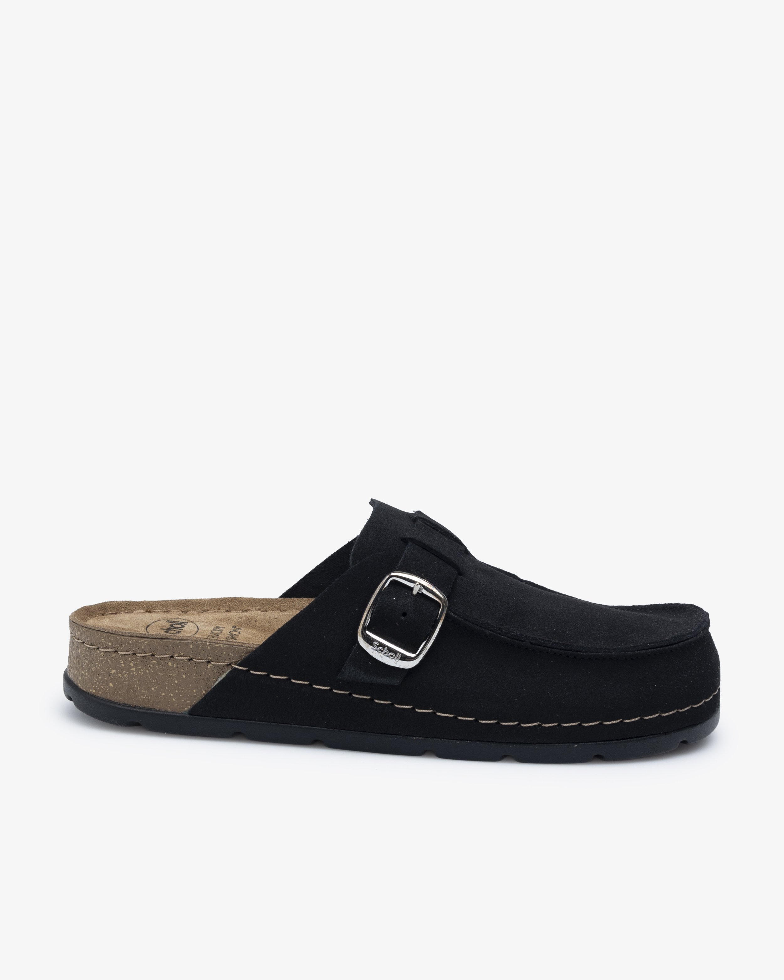Scholl Bora Moccasin Sort